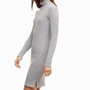 Aritzia Wilfred Free Mariel Dress - Dark Green - Size M